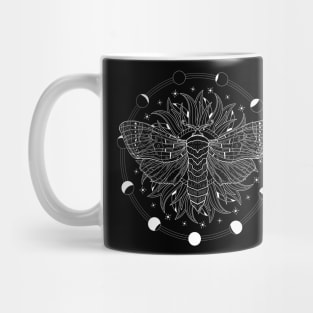 Satin Moth | Moon Phases Mug